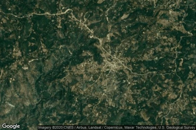 Vue aérienne de Yamaranguila