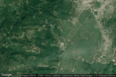 Vue aérienne de Pueblo Nuevo