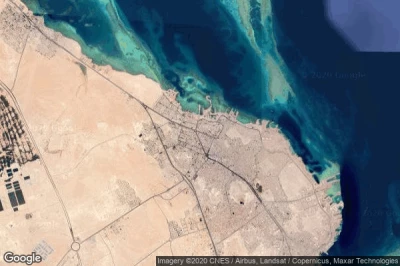 Vue aérienne de Al Ghardaqah