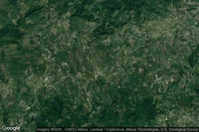 Vue aérienne de Cerro Blanco