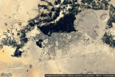 Vue aérienne de Al Bawiti