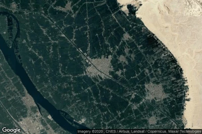 Vue aérienne de Al Badari