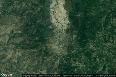 Vue aérienne de Valle La Tejera
