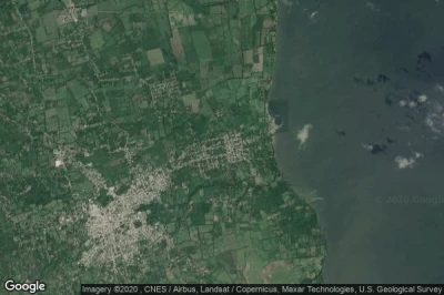 Vue aérienne de San Jorge