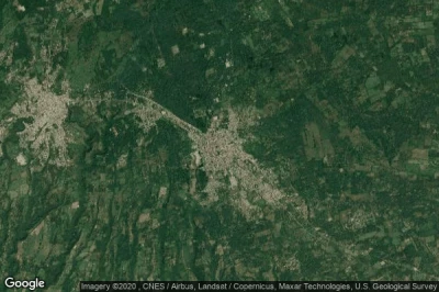 Vue aérienne de Jinotepe