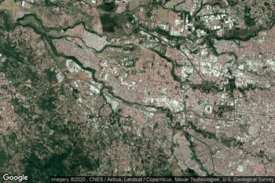 Vue aérienne de Pavas
