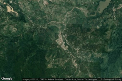 Vue aérienne de Orosi