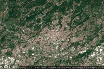 Vue aérienne de Alajuela