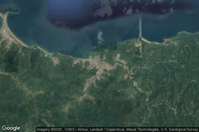 Vue aérienne de Rio Caribe