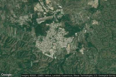 Vue aérienne de Ocumare del Tuy