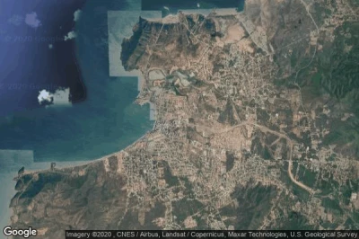 Vue aérienne de Juan Griego