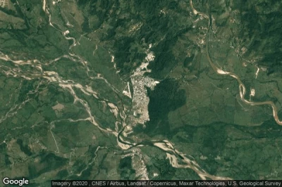 Vue aérienne de San Rafael del Pinal