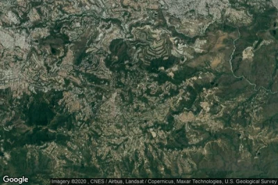 Vue aérienne de El Hatillo
