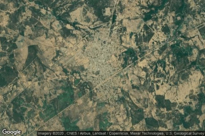 Vue aérienne de Dabajuro