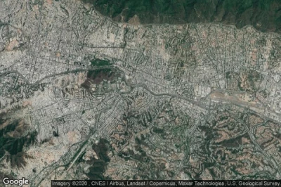 Vue aérienne de Caracas