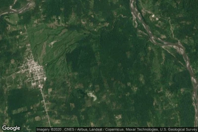 Vue aérienne de Palora