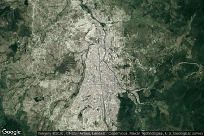 Vue aérienne de Loja