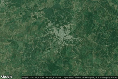 Vue aérienne de Calceta