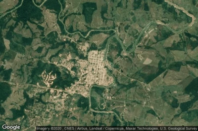 Vue aérienne de Sena Madureira