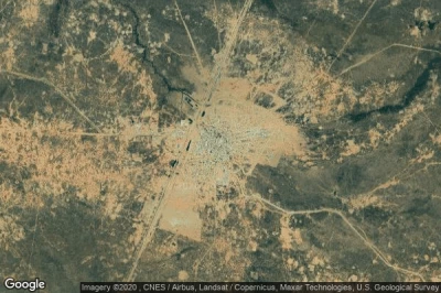 Vue aérienne de Uribia