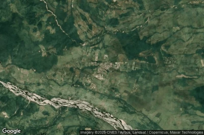 Vue aérienne de San Luis de Cubarral