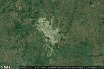 Vue aérienne de Sahagun