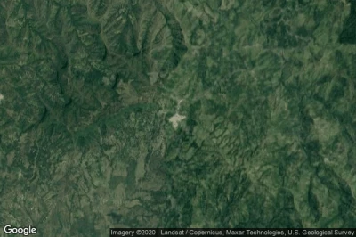 Vue aérienne de Rosas