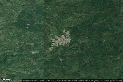 Vue aérienne de Quimbaya