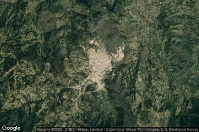 Vue aérienne de Pamplona