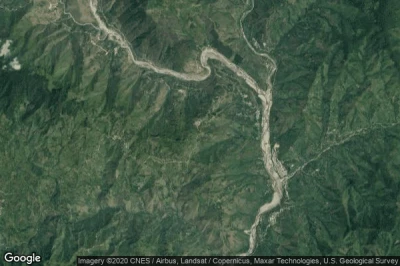 Vue aérienne de Belalcazar