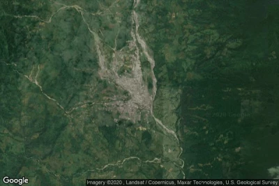 Vue aérienne de Mocoa