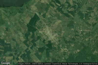 Vue aérienne de Maria la Baja