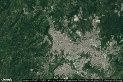 Vue aérienne de Manizales