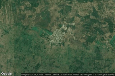 Vue aérienne de Manati