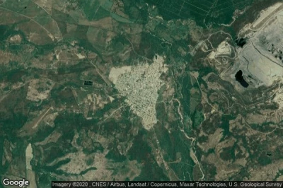 Vue aérienne de La Jagua de Ibirico