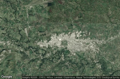 Vue aérienne de Ipiales