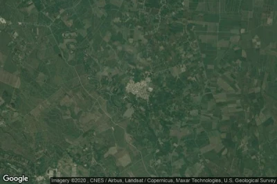 Vue aérienne de Guachené