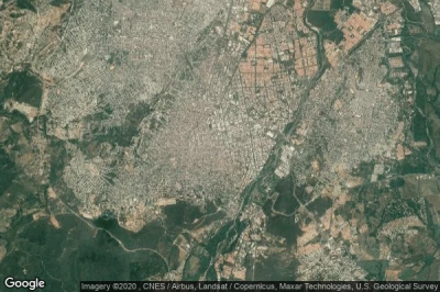 Vue aérienne de Cucuta
