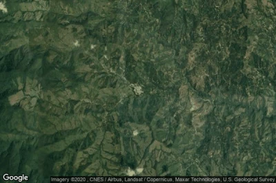 Vue aérienne de Caicedo