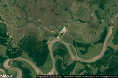 Vue aérienne de Cabuyaro