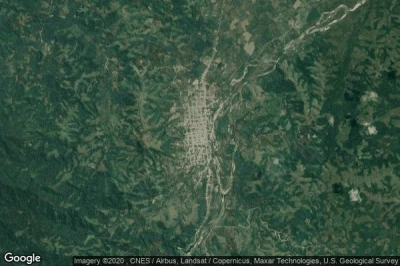 Vue aérienne de Uchiza