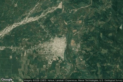 Vue aérienne de Tocache Nuevo