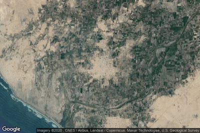 Vue aérienne de Monsefu