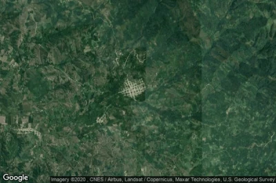 Vue aérienne de La Peca
