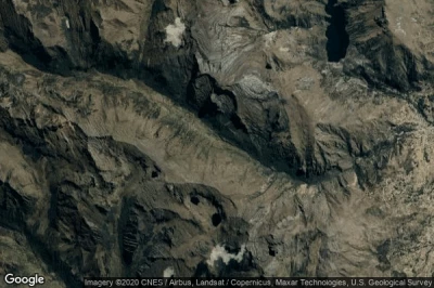 Vue aérienne de Huari