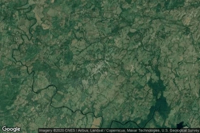 Vue aérienne de Montijo