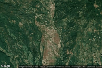 Vue aérienne de Alto Boquete