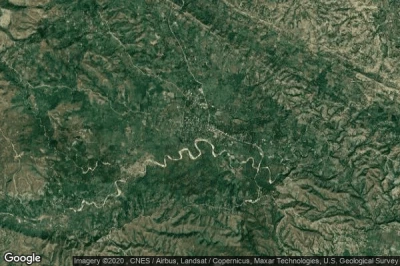 Vue aérienne de Thomonde