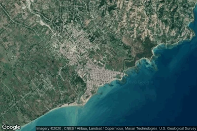 Vue aérienne de Les Cayes