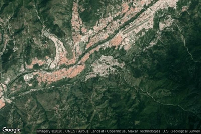 Vue aérienne de El Chamita